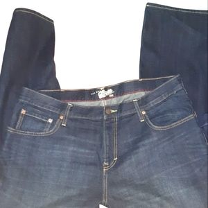 Old Navy Men's  Loose Fit Blue Jeans Classic Denim  Straight Size 40X32